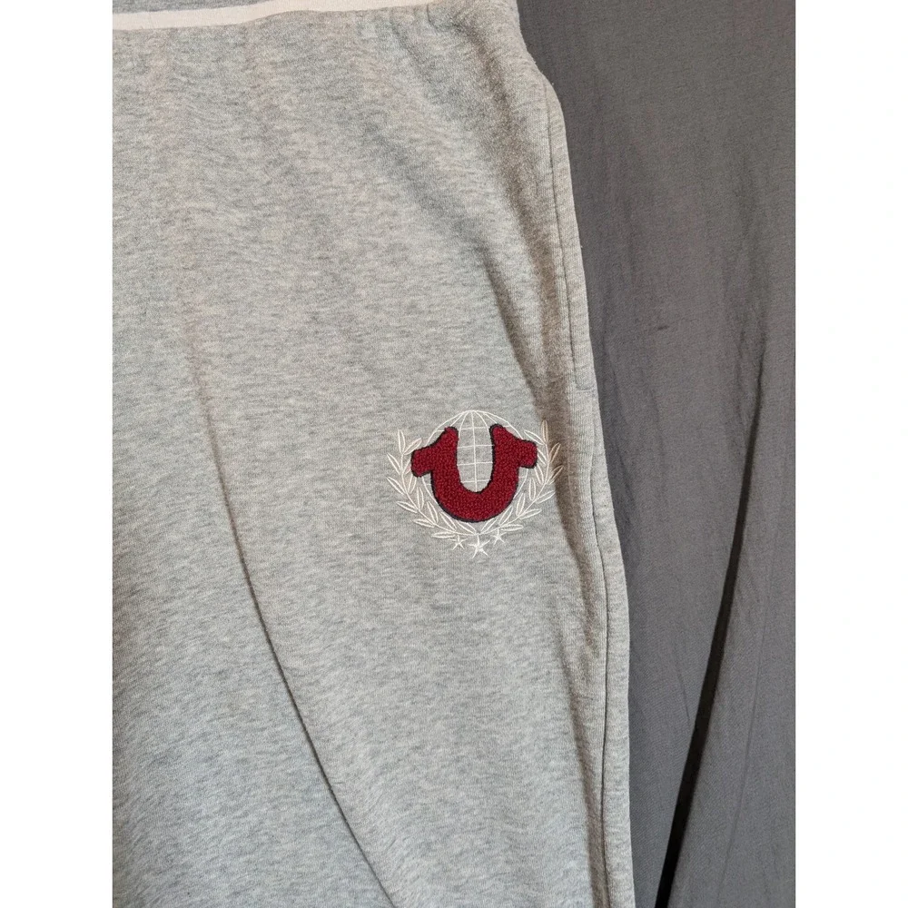 True Religion Collegiate Jogger‎ Sweatpants Heather Gray Men's L/G